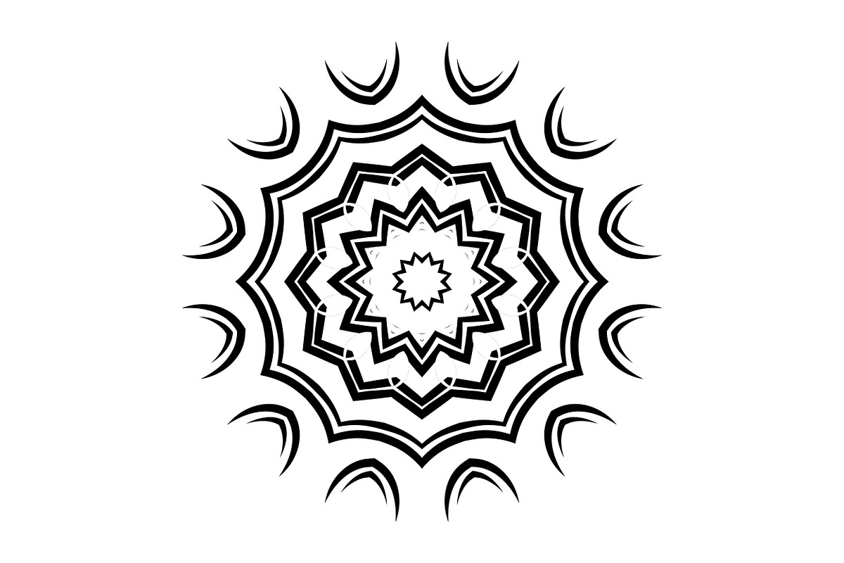Spiritual Mandala Artwork Bundle, a Decorative Illustration by NJ Himel (Photo 22 of 104)
