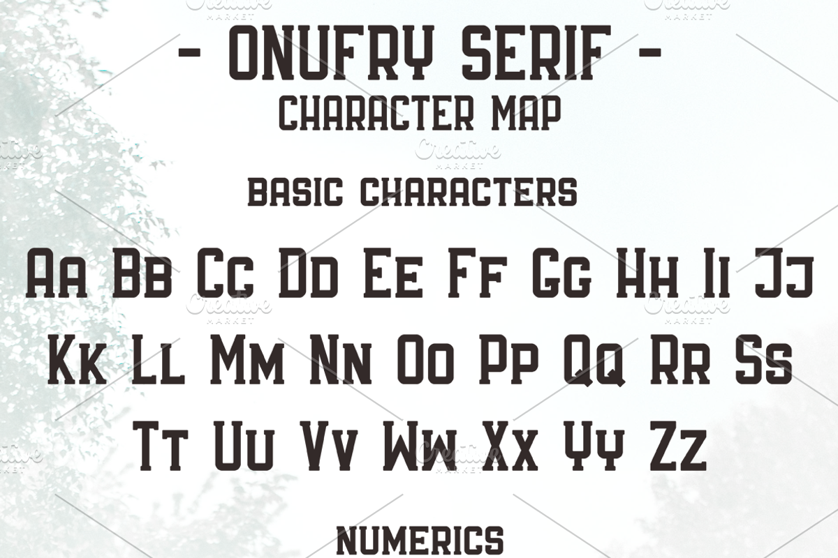 Onufry Font preview 3