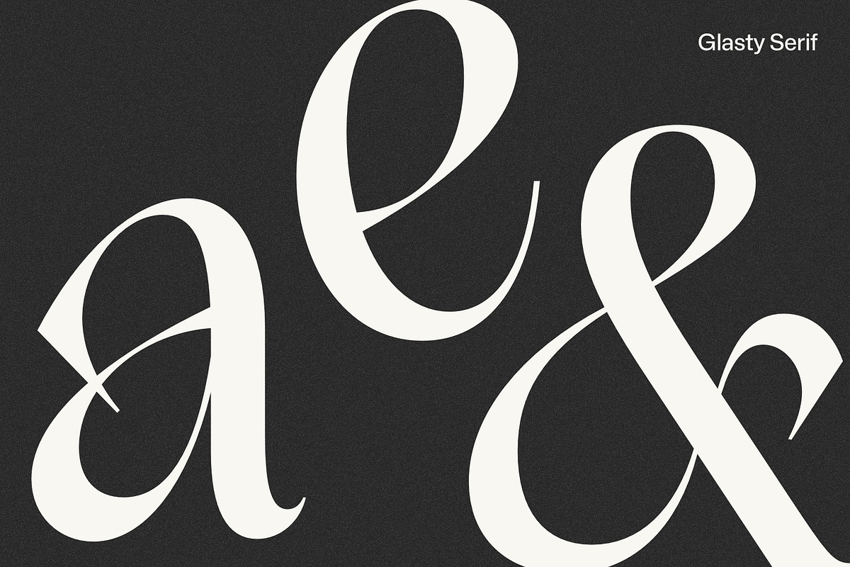 Glasty — A Calligraphic Serif, a Serif Font by nirfonic (Photo 10 of 11)