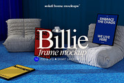 BILLIE | Modern Frame Mockup Set, a Household Mockup by SoleilHomeMockups (Thumbnail 1 of 12)
