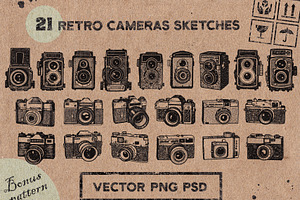 VINTAGE CAMERAS SKETCHES. vol.2