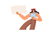 People with blank ad banners set, an Illustration by PaperTrident (Thumbnail 8 of 17)