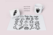 Thanksgiving Icons - Dingbat Font, a Symbol Font by WADLEN (Thumbnail 6 of 7)