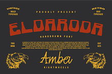 ELDARODA - Handdrawn Duo Font