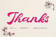 Quaty Heart - Retro Script Font, a Script Font by Dhabee (Thumbnail 12 of 18)