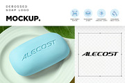 Soap Bar Engraved Logo Mockup, a Merchandise Mockup by megostudi0 (Thumbnail 1 of 4)