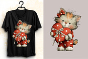 Valentine Cat Clipart Bundle., an Illustration by SVGArt (Thumbnail 6 of 10)