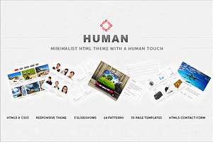 Human - Responsive HTML5 Theme