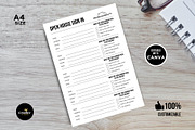 Open House Sign In Sheet Canva, a Flyer Template by CreativeVinesStore (Thumbnail 6 of 8)