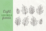 Feathers Clipart + Bonus Templates, an Object Graphic by The Pen and Brush (Thumbnail 3 of 6)