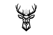 Artistic Geometric Deer Head Bundle, an Illustration by yasushie (Thumbnail 16 of 31)