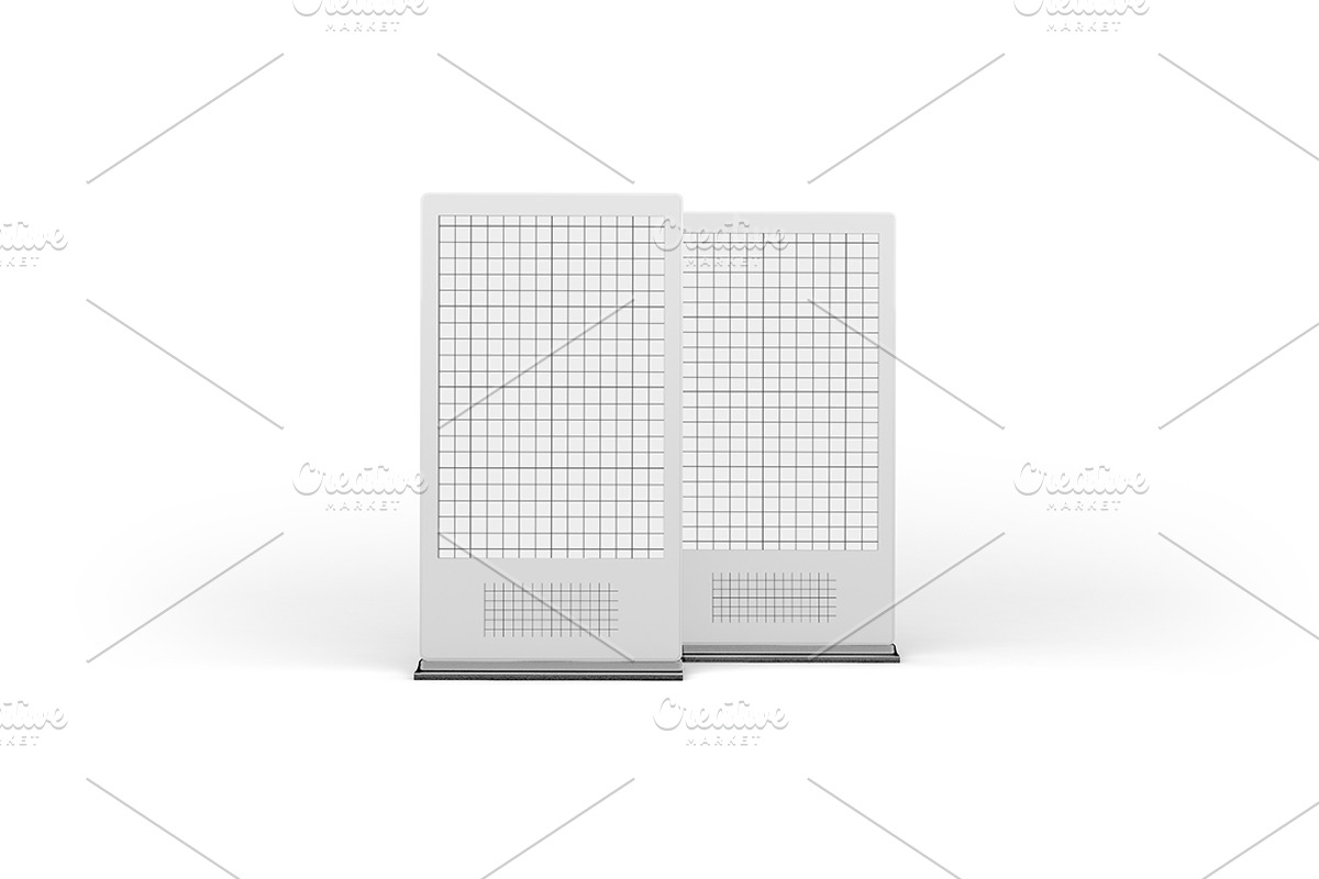 Digital Signage Mockup, an Advertising Mockup by Qaleb Studio