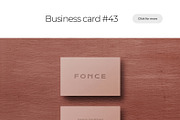 Business Card Mockup Template Bundle, a Business Card Template by PrintPixel (Thumbnail 62 of 104)