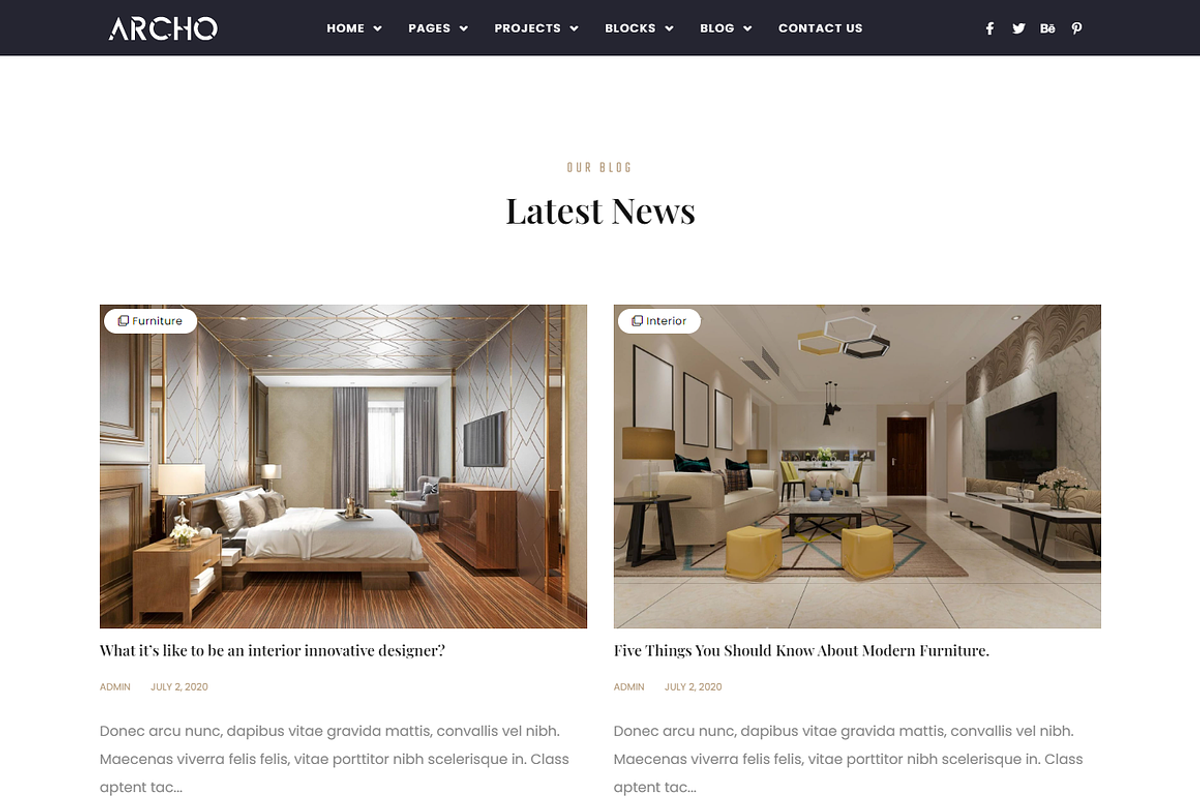 Architecture Interior Elementor Kit, a Landing Page Template by Elite Templates (Photo 11 of 13)