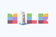 Ires colored font, a Symbol Font by kaer_shop (Thumbnail 5 of 8)