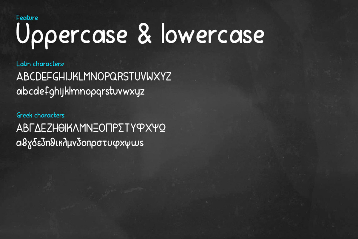 SXHandy - Handwritten Font preview 4