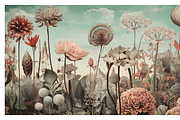 Zewe Collection · Zen Flowerscape, a Texture Illustration by milatovar (Thumbnail 14 of 20)
