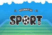 Soccer Font -Decorative Font, a Font by KiddoGlyphs Studio (Thumbnail 2 of 3)
