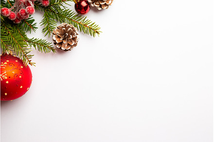 Christmas holidays composition, a Holiday Photo by piter.goskov