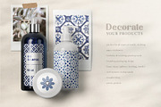 Azulejos & Moroccan patterns, a Pattern Graphic by Tabita's shop (Thumbnail 3 of 8)