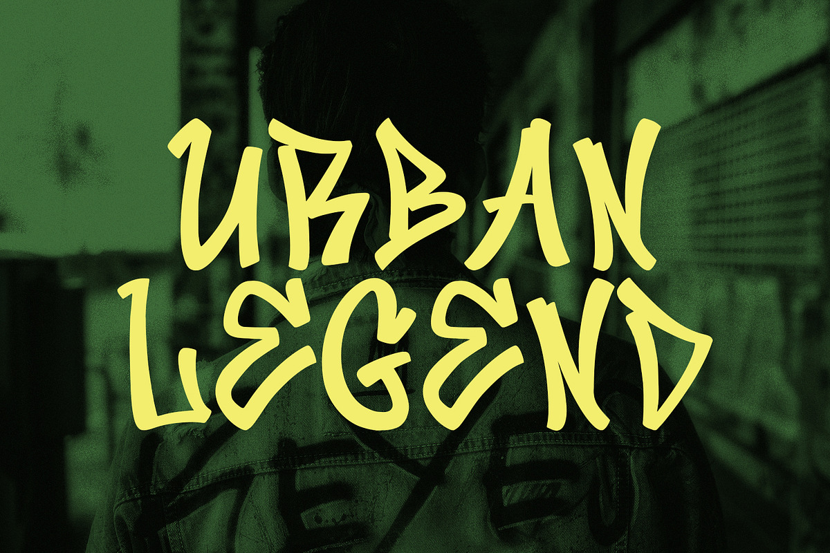 Cilibazz Graffiti Display Font, a Handwritten Font by Maulana Creative (Photo 7 of 7)