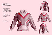Hoodie Jumper Jacket Mockup, a Hoody Mockup by Nanggroe Scripting (Thumbnail 2 of 9)