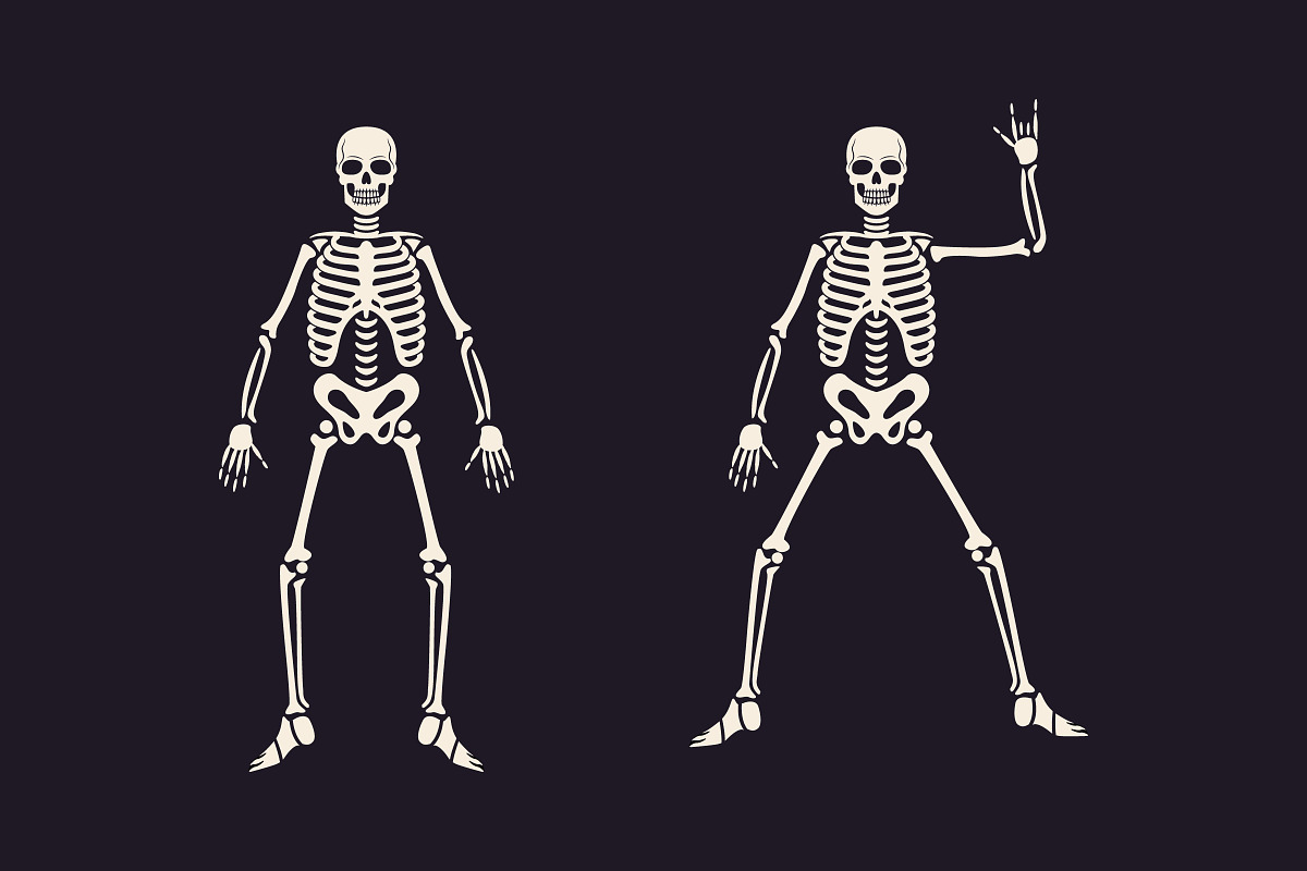 Skeletons icons. Skeleton hands, an Object Graphic by DenysHolovatiuk (Photo 4 of 6)