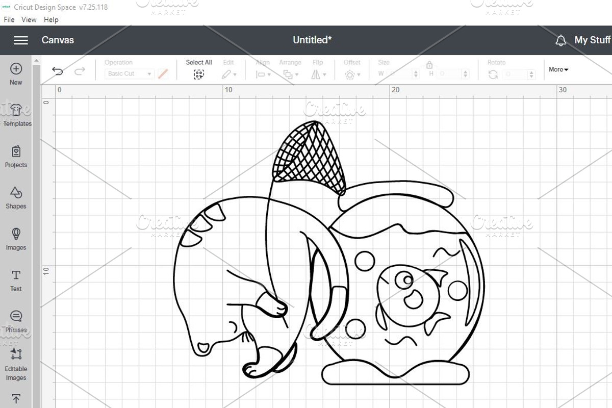 Funny Kawaii Cats Outline Clipart, an Animal Illustration by ARTify Illustrations (Photo 6 of 7)