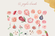 Modern Bridal Floristry Berry Pink, a Decorative Illustration by Catch the Dream Art (Thumbnail 12 of 14)