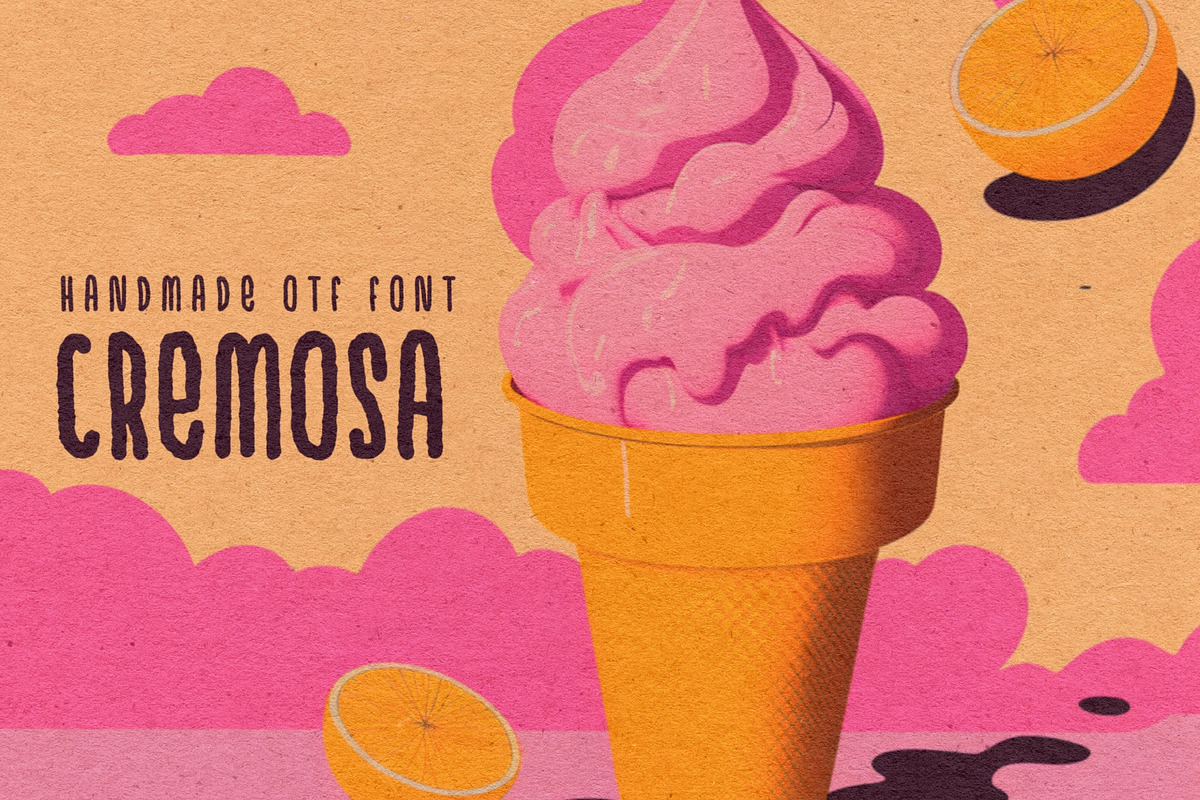 CREMOSA FONT, a Script Font by ATV SHOP (Photo 2 of 5)