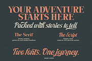 Wander Ventura - Travel Font Duo, a Script Font by Letterhend Studio (Thumbnail 4 of 12)
