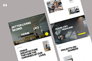 5 Figma Architecture Template, a Landing Page Template by neuwebz (Thumbnail 5 of 6)