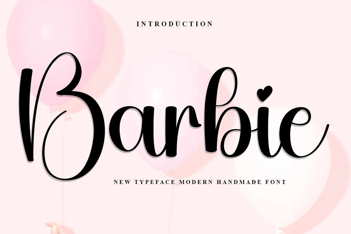 Barbie, a Handwritten Font by InermediaSTUDIO (Photo 1 of 8)
