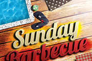 Sunday Barbecue Flyer, a Flyer Template by CREATIVE DUDE (Thumbnail 4 of 4)