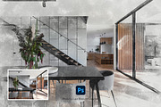 Photoshop Sketch Effect Creator, a Layer Style Add-On by AdeptDept (Thumbnail 4 of 11)