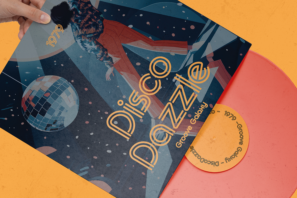 Disco Diva - Groovy Typeface preview 7