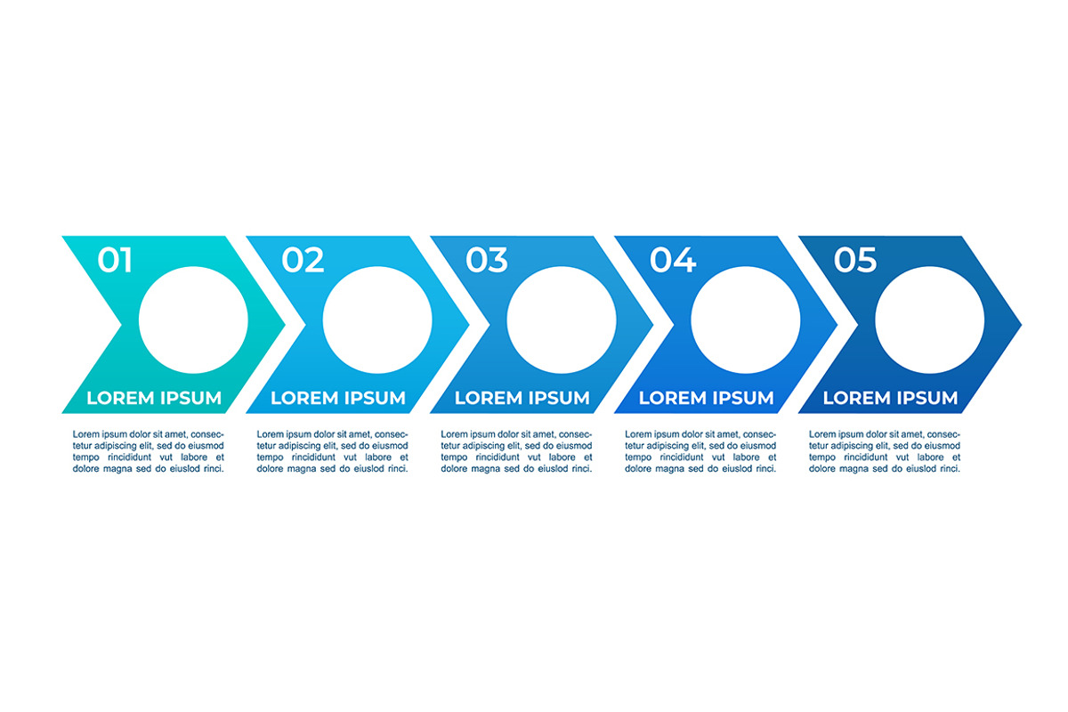 Project management blue infographic, a Work Illustration by IMG Visuals