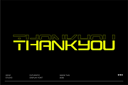 BERSAN – Futuristic Modern font, a Sans Serif Font by Vroz Studio (Thumbnail 8 of 8)