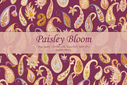 Paisley Bloom Prints & Patterns, a Pattern Graphic by GND ART STUDIO (Thumbnail 1 of 8)