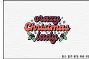 Retro Christmas SVG Bundle, an Object Graphic by BeeCraftR (Thumbnail 4 of 12)