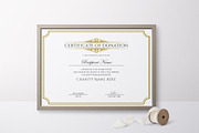 Donation Certificate, a Stationery Template by DesignDevisers (Thumbnail 4 of 10)