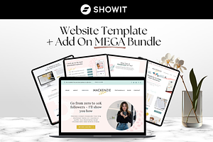 Virtual Assistant Website MEGA Kit, a Websites & App Template by Sugar Studios