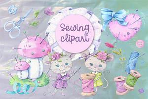 Sewing accessories and sewing mouse