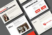 Brand Guidelines, a Brochure Template by Occy Design (Thumbnail 3 of 9)