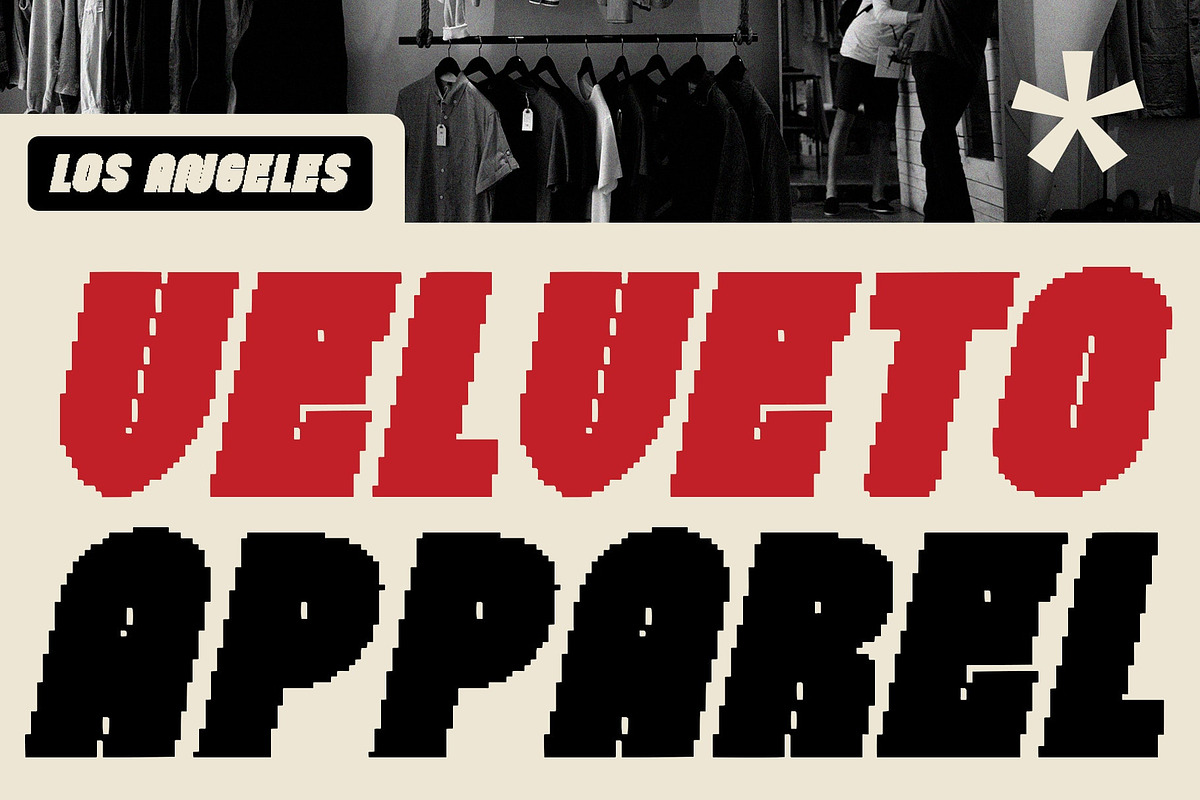 Bamboly Pixel, a Sans Serif Font by Craft Supply Co. (Photo 4 of 8)
