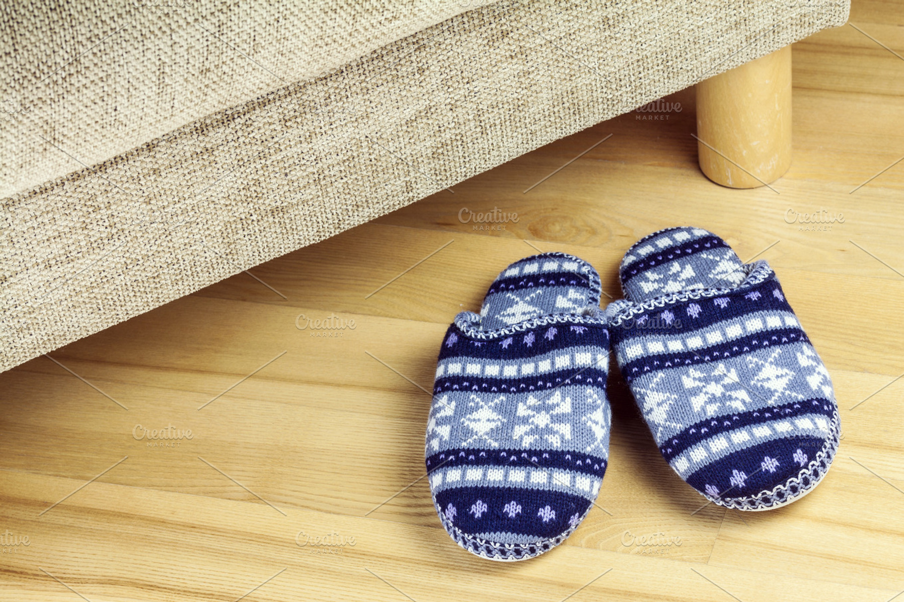 Wool slippers, a Beauty & Fashion Photo by BOOCYS