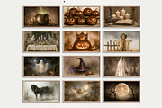 Rustic Halloween Frame Tv Art Set, a Seasonal Illustration by PrintablesByFranklyn (Thumbnail 3 of 16)
