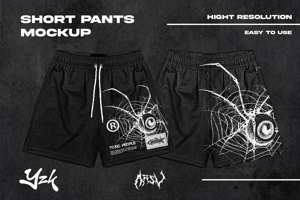 SHORT PANTS MOCKUP, an Apparel Mockup by arseavin project (Photo 1 of 3)