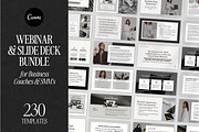 Slide Deck & Webinar Canva Templates, a Presentation Template by Fallon Gerst (Thumbnail 1 of 22)