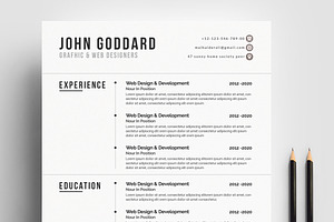 Interactive Resume / CV Template